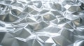 Silver Abstract Low Poly Surface With Triangular Polygons Royalty Free Stock Photo
