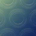 Abstract image showcasing circular patterns on a gradient background. The circles Royalty Free Stock Photo