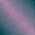 An abstract image showcasing a repeating hexagonal pattern. The design features Royalty Free Stock Photo