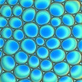 Abstract image of soap bubbles.