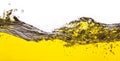 An abstract image of spilled oil Royalty Free Stock Photo