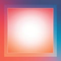 an abstract image of a square with a red blue and orange background Royalty Free Stock Photo