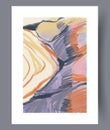 Abstract imagination nordic awareness wall art print