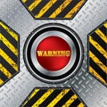 Abstract industrial design with red button Royalty Free Stock Photo