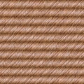 Abstract industrial rope background, square seamless texture n the form of borders from of a rough coiled jute rope Royalty Free Stock Photo