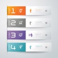 Abstract infographics template design Royalty Free Stock Photo