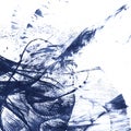 Abstract ink blotch Royalty Free Stock Photo