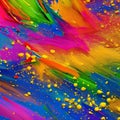 1086 Abstract Ink Splatters: A vibrant and expressive background featuring abstract ink splatters in bold and captivating colors