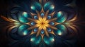 abstract, insanely beautiful meditation image, mystical patterns, magical colors, intricate textures , generated by AI
