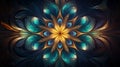 abstract, insanely beautiful meditation image, mystical patterns, magical colors, intricate textures , generated by AI