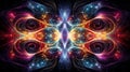 abstract, insanely beautiful meditation image, mystical patterns, magical colors, intricate textures , generated by AI