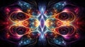 abstract, insanely beautiful meditation image, mystical patterns, magical colors, intricate textures , generated by AI