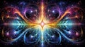 abstract, insanely beautiful meditation image, mystical patterns, magical colors, intricate textures , generated by AI