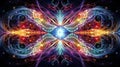 abstract, insanely beautiful meditation image, mystical patterns, magical colors, intricate textures , generated by AI