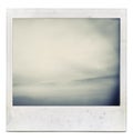 Abstract instant film picture Royalty Free Stock Photo