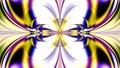 Abstract interchanging shiny pattern with a central cross