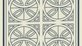 Abstract Interlocking Square Geometric Pattern, vector design Generative AI Royalty Free Stock Photo