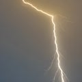 An abstract interpretation of a lightning bolt, with textured and patterned shapes resembling the electric energy of a lightning Royalty Free Stock Photo