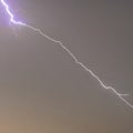 An abstract interpretation of a lightning bolt, with textured and patterned shapes resembling the electric energy of a lightning Royalty Free Stock Photo