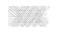 Abstract intersecting line grid pattern, modern tech background vector Generative AI Royalty Free Stock Photo
