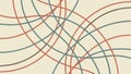 Abstract Intersecting Lines Dynamic Pattern Vector, vector design Generative AI Royalty Free Stock Photo