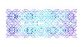 Abstract Intersecting Lines Geometric Pattern, vector design Generative AI Royalty Free Stock Photo