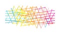Abstract Intersecting Lines, Network and Connection. vector design Generative AI Royalty Free Stock Photo