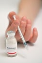 Abstract Intravenous Antistress injection