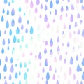 Unicorn Teardrops Pattern Background