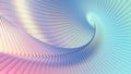 Abstract iridescent striped background, wavy stripes pattern, interesting spiral architectural minimal wallpaper