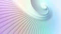 Abstract iridescent striped background, wavy stripes pattern, interesting spiral architectural minimal wallpaper