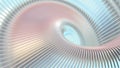 Abstract iridescent striped background, wavy stripes pattern, interesting spiral architectural minimal wallpaper
