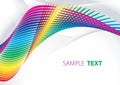 Abstract iridescent tape Royalty Free Stock Photo