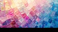 Abstract iridescent tile background Royalty Free Stock Photo