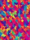 abstract irregular lowpoly geometric background created using genererative ai Royalty Free Stock Photo