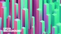 Abstract isometric boxes 3d background. Vector cubes pattern. Contrast illustration