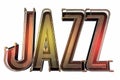 Abstract jazz background