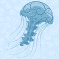 Abstract Jellyfish Royalty Free Stock Photo