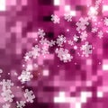 Abstract jigsaw pink background Royalty Free Stock Photo