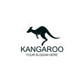 Jumping kangaroo icon