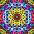 1464 Abstract Kaleidoscope Art: A dynamic and mesmerizing background featuring abstract kaleidoscope art with intricate patterns