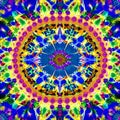 1464 Abstract Kaleidoscope Art: A dynamic and mesmerizing background featuring abstract kaleidoscope art with intricate patterns