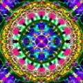 1464 Abstract Kaleidoscope Art: A dynamic and mesmerizing background featuring abstract kaleidoscope art with intricate patterns