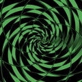 Illustration Floral green, Abstract kaleidoscope background