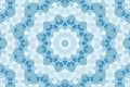 Abstract kaleidoscope pattern background