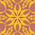Abstract kaleidoscope pattern. Seamless background. Floral design. Colourful. Royalty Free Stock Photo