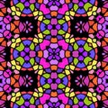 Abstract kaleidoscopic background texture
