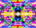 Abstract Kaleidoscopic Pattern