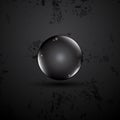 Abstract kevlar texture sphere hi tech concept