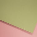 Abstract Khaki green and pink layered color paper